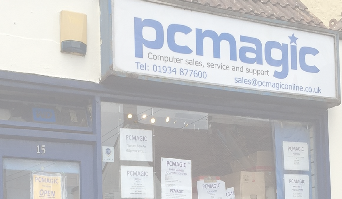 PCMagic shop pc repair in Yatton North Somerset